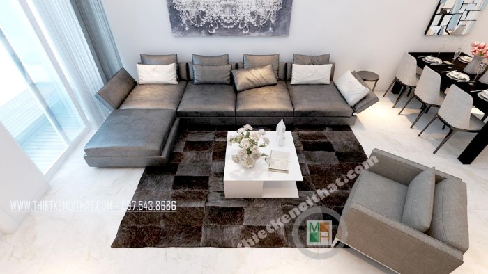 mẫu sofa góc chữ L