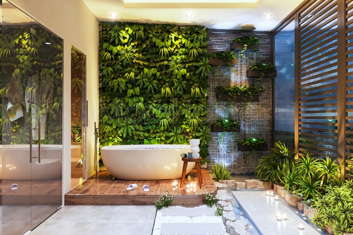 Thiết kế không gian xanh lí tưởng cho nhà phố