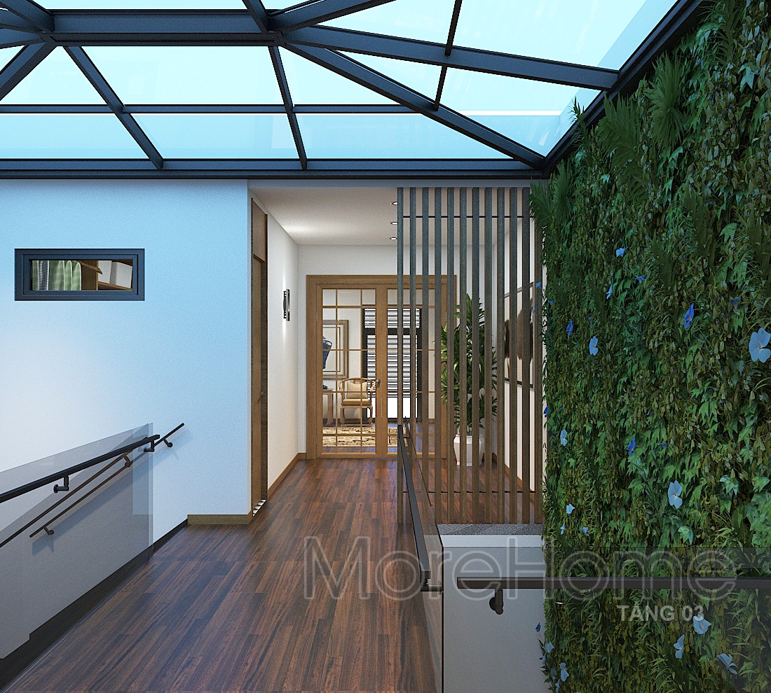 Thiết kế không gian xanh lí tưởng cho nhà phố