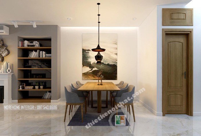 mẫu bàn ăn gỗ thích hợp cho mọi không gian bếp 