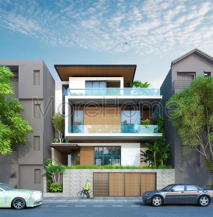 nhà phố hiện đại