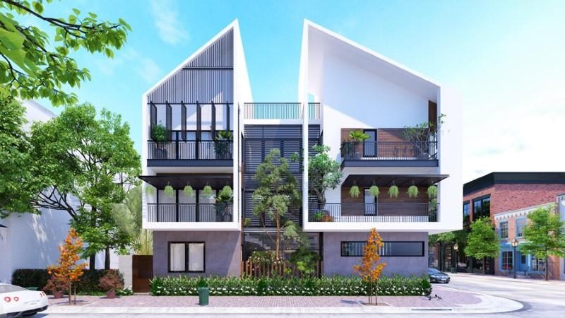 nhà phố hiện đại