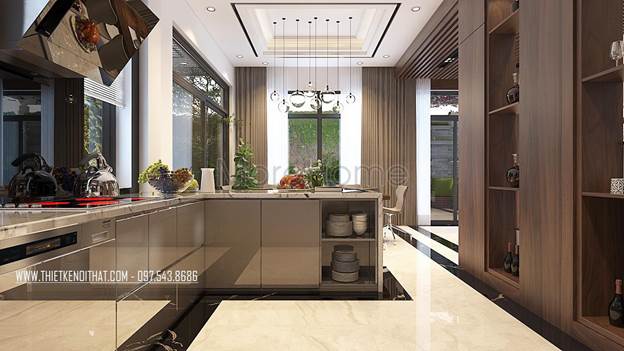 20 Mẫu thiết kế nội thất bếp – phòng ăn đẹp sang trọng