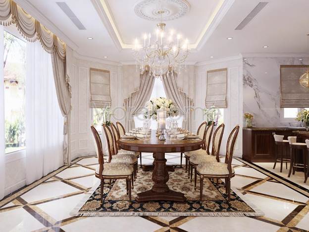 20 Mẫu thiết kế nội thất bếp – phòng ăn đẹp sang trọng