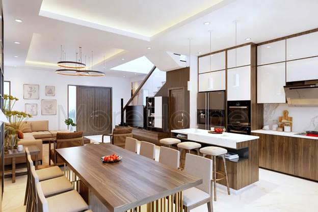 20 Mẫu thiết kế nội thất bếp – phòng ăn đẹp sang trọng
