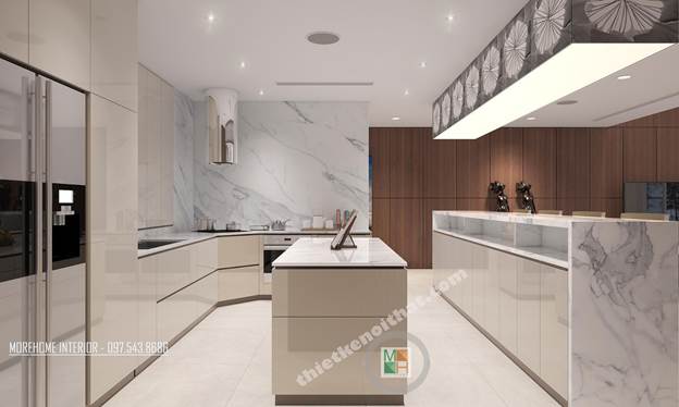 20 Mẫu thiết kế nội thất bếp – phòng ăn đẹp sang trọng