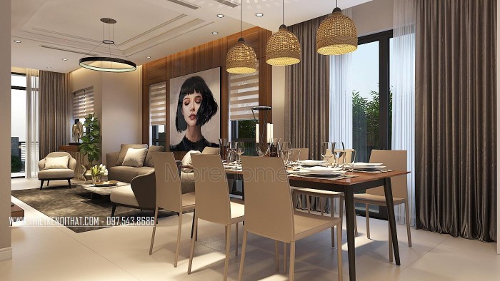 thiết kế nội thất biệt thự