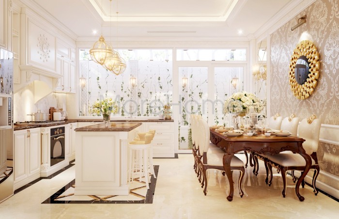 thiết kế nội thất biệt thự