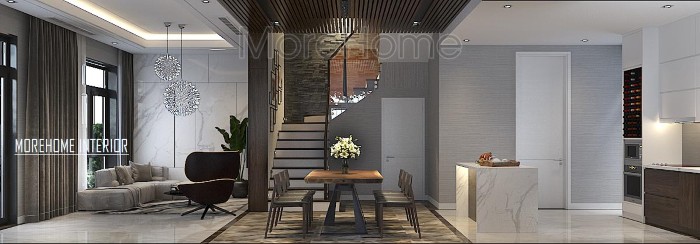 thiết kế nội thất biệt thự