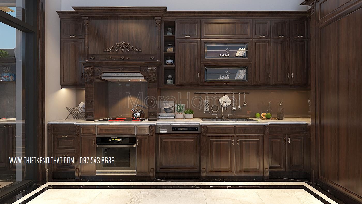 Tư vấn chọn màu tủ bếp hợp phong thủy