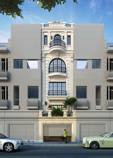 Thiết kế kiến trúc đẹp nhà phố, biệt thự, khách sạn, spa, văn phòng