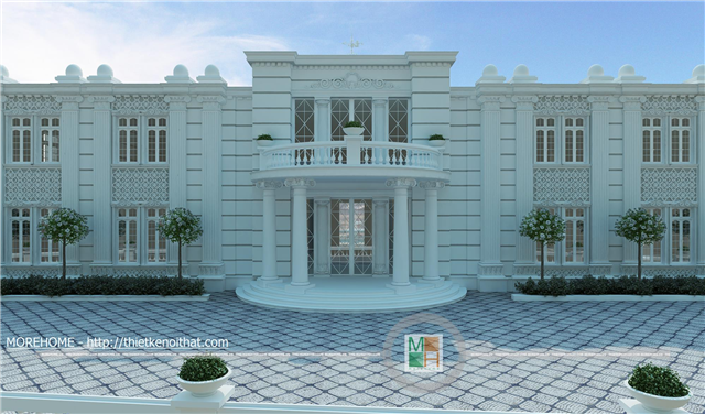 Thiết kế kiến trúc đẹp nhà phố, biệt thự, khách sạn, spa, văn phòng