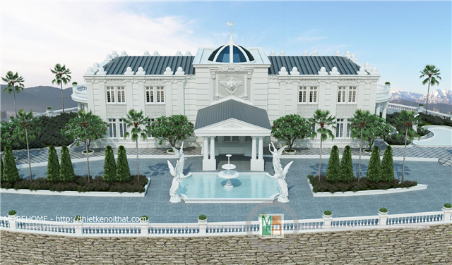 Thiết kế kiến trúc đẹp nhà phố, biệt thự, khách sạn, spa, văn phòng