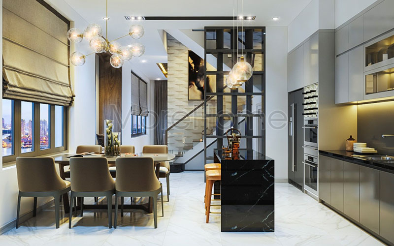 Trang trí không gian nội thất biệt thự nhà phố