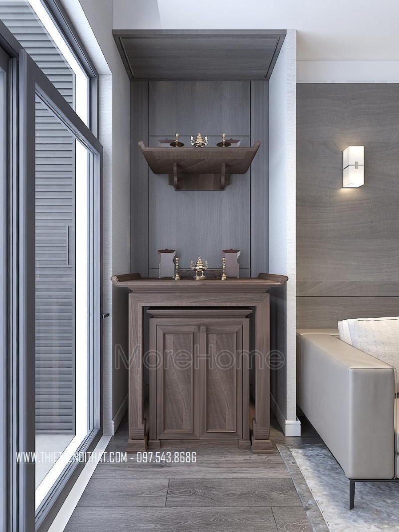 Lựa chọn chất liệu gỗ gì để sản xuất bàn thờ đẹp cho chung cư, biệt thự