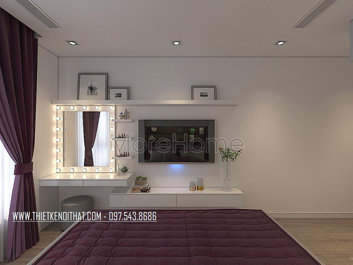 thiết kế nội thất chung cư đẹp 65m2