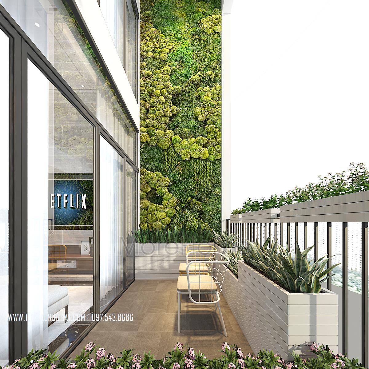 Thiết kế ban công chung cư đẹp