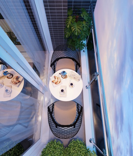 Thiết kế ban công chung cư đẹp