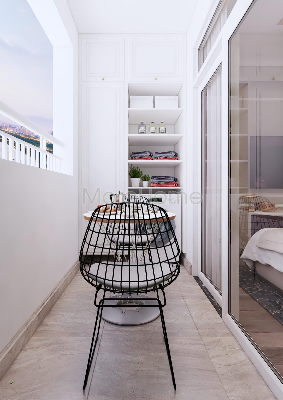 Thiết kế ban công chung cư đẹp