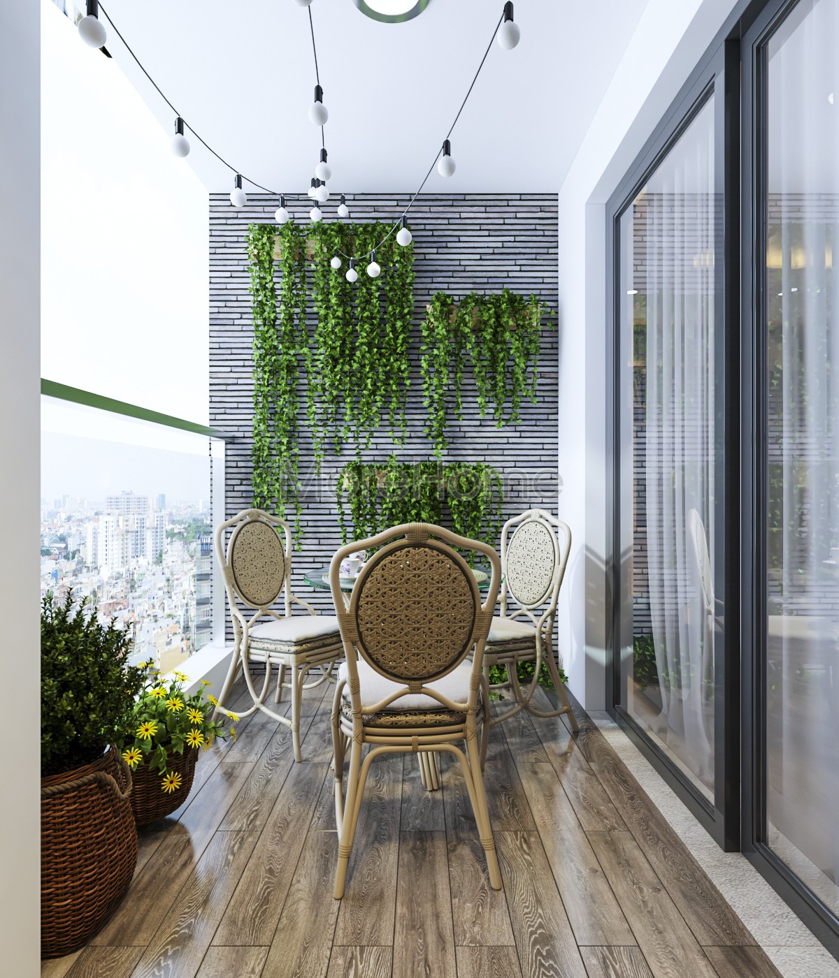 Thiết kế ban công chung cư đẹp