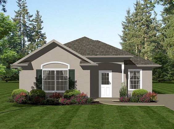 Thiết kế nhà cấp 4 mái thái có gác lửng