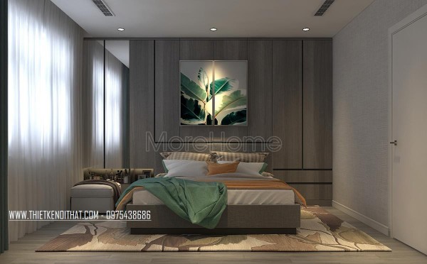 Thiết kế nội thất phòng ngủ hiện đại