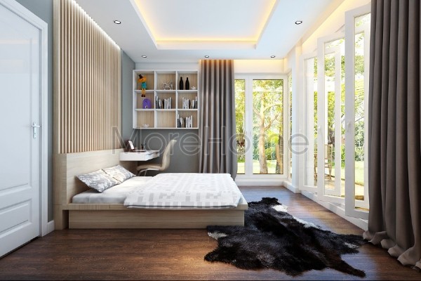 Thiết kế nội thất phòng ngủ hiện đại