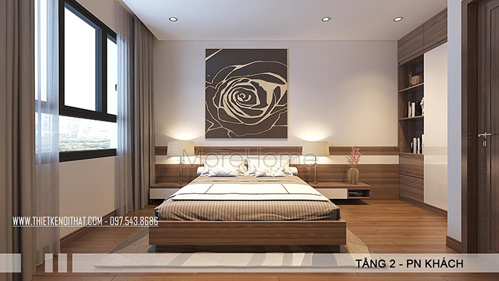 thiết kế nội thất phòng ngủ đẹp