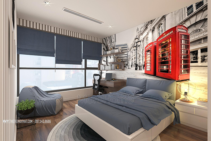 thiết kế nội thất phòng ngủ đẹp