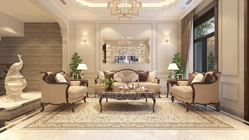 Thiết kế trang trí phòng khách