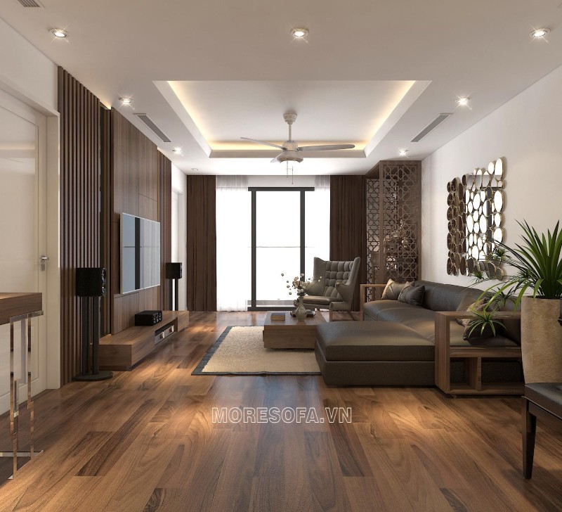 Thiết kế trang trí phòng khách