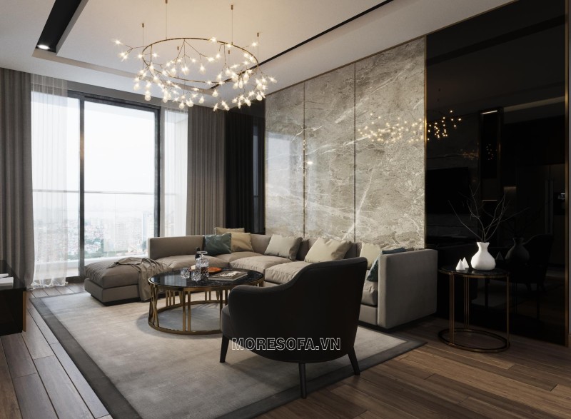 Thiết kế trang trí phòng khách