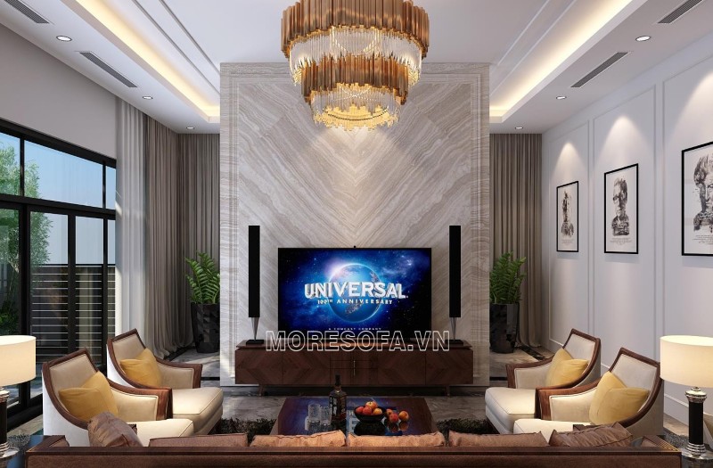 Thiết kế trang trí phòng khách