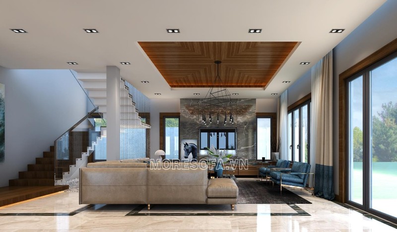 Thiết kế trang trí phòng khách