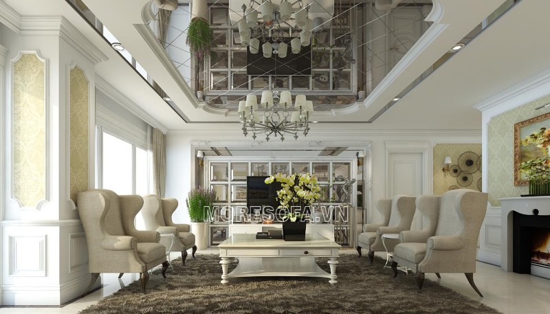 Thiết kế trang trí phòng khách