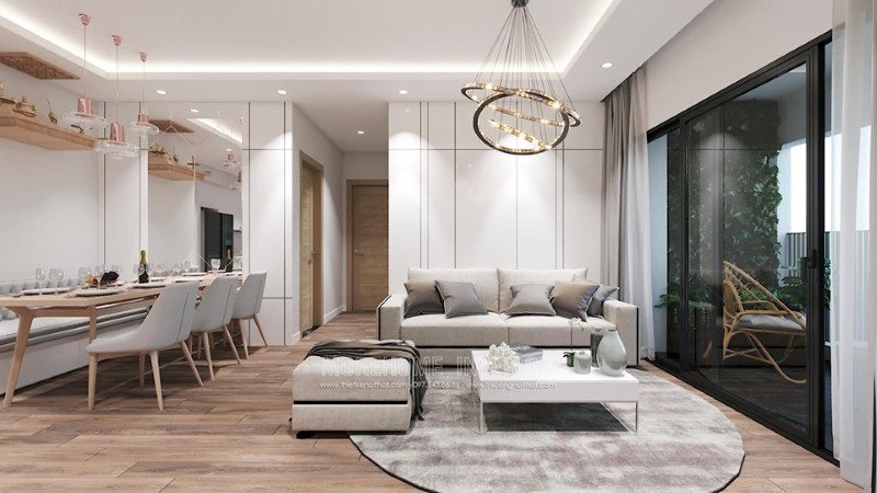 Thiết kế nội thất chung cư Hinode City