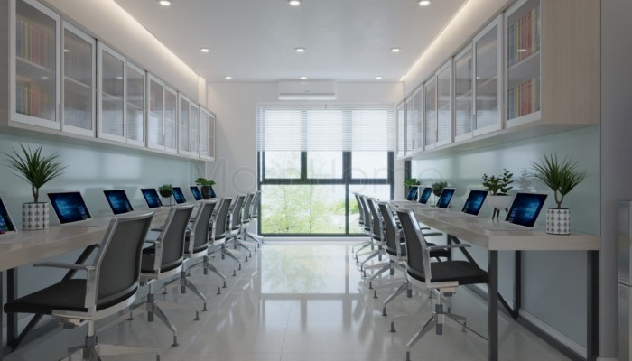 Thiết kế nội thất văn phòng công nghệ