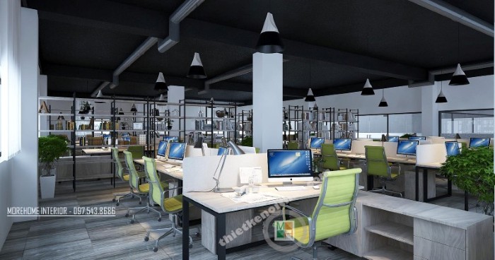 Thiết kế nội thất văn phòng tại Đà Nẵng chuẩn đẹp