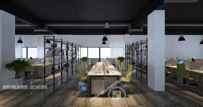 Thiết kế nội thất văn phòng nhỏ