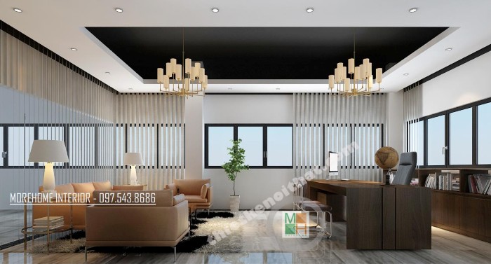 Thiết kế nội thất văn phòng công ty