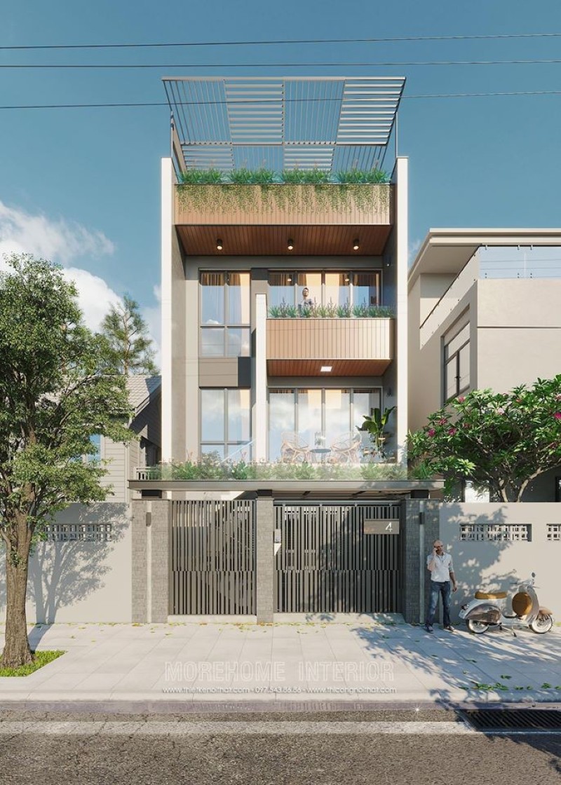 Thiết kế nội thất nhà phố