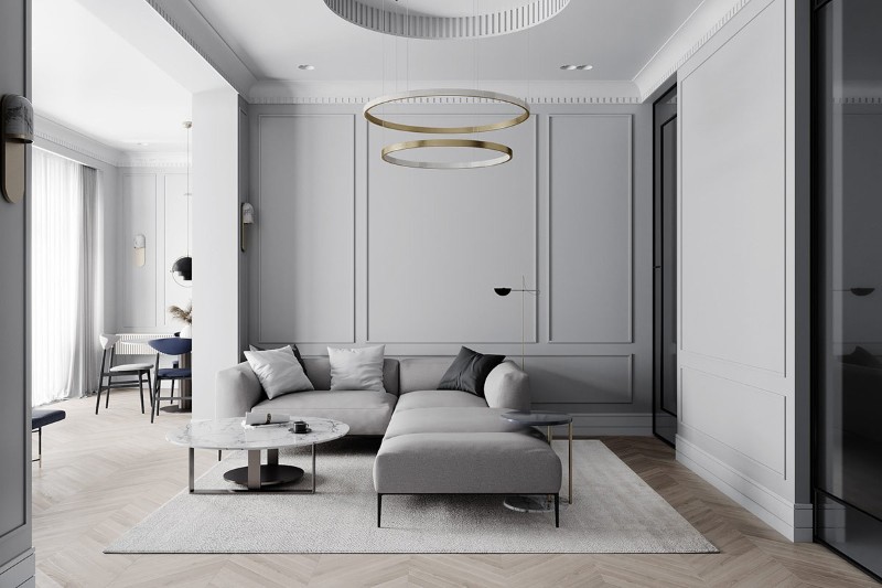 Thiết kế nội thất tân cổ điển