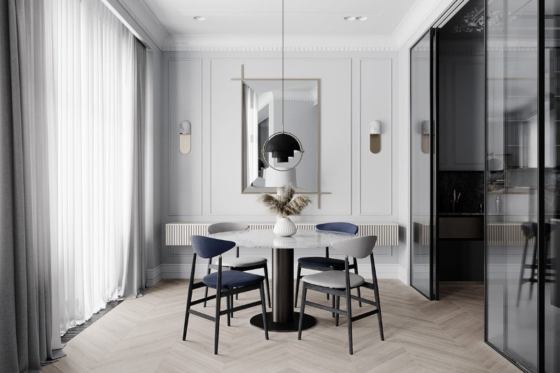 Thiết kế nội thất tân cổ điển