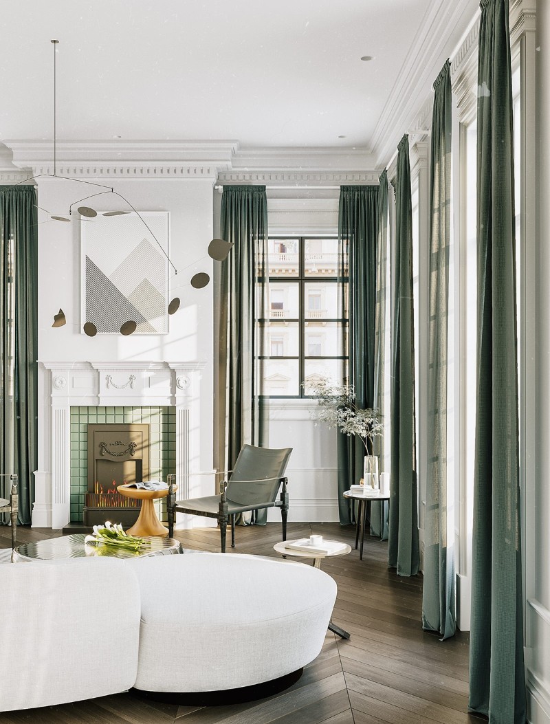 Thiết kế nội thất tân cổ điển