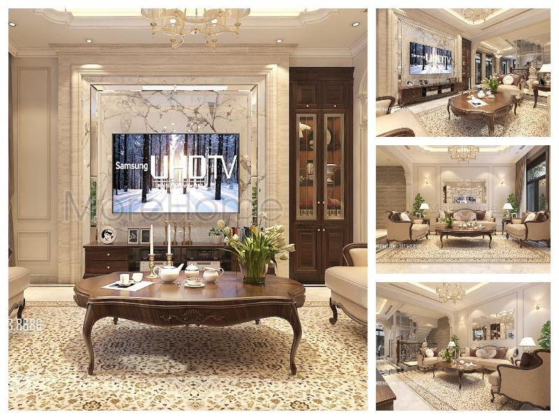 Thiết kế nội thất tân cổ điển