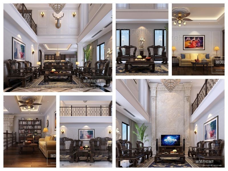 Thiết kế nội thất tân cổ điển