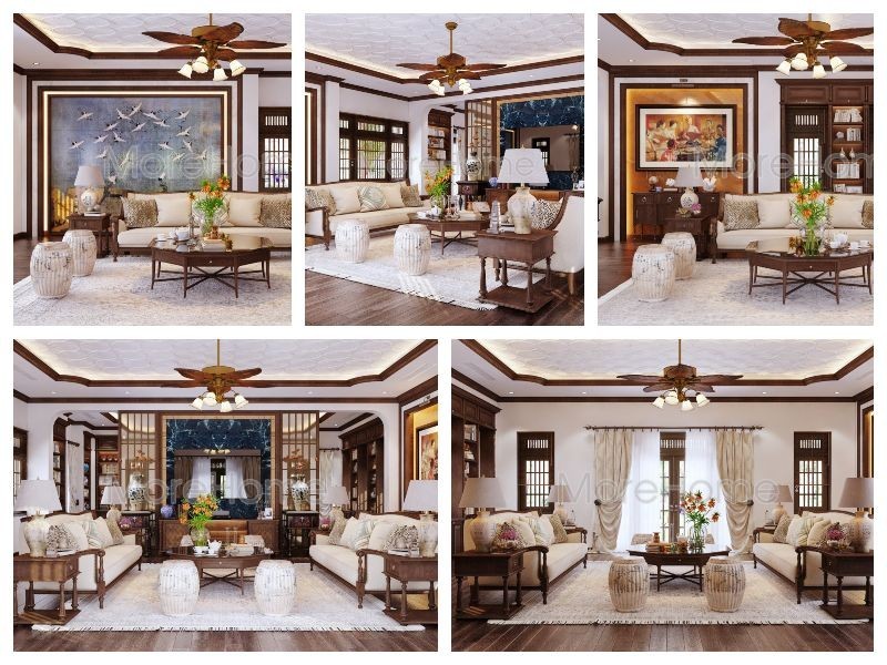 Thiết kế nội thất tân cổ điển