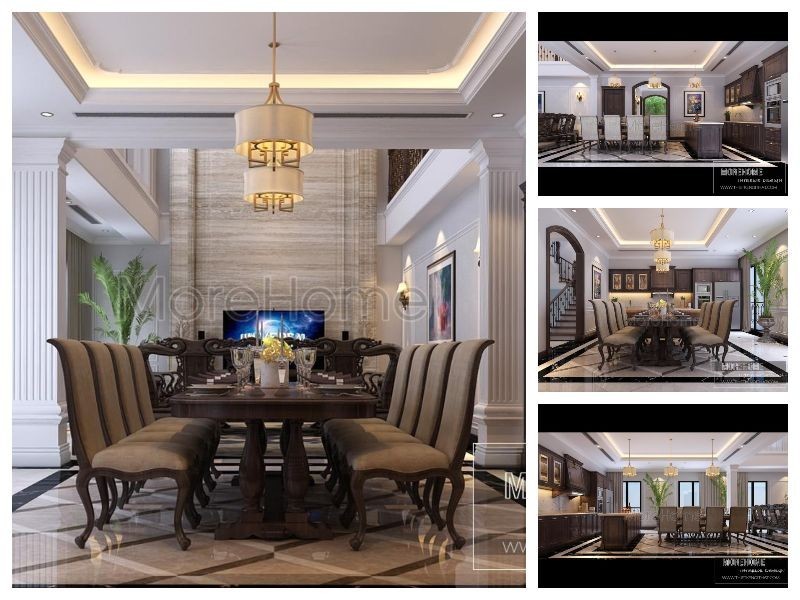 Thiết kế nội thất tân cổ điển