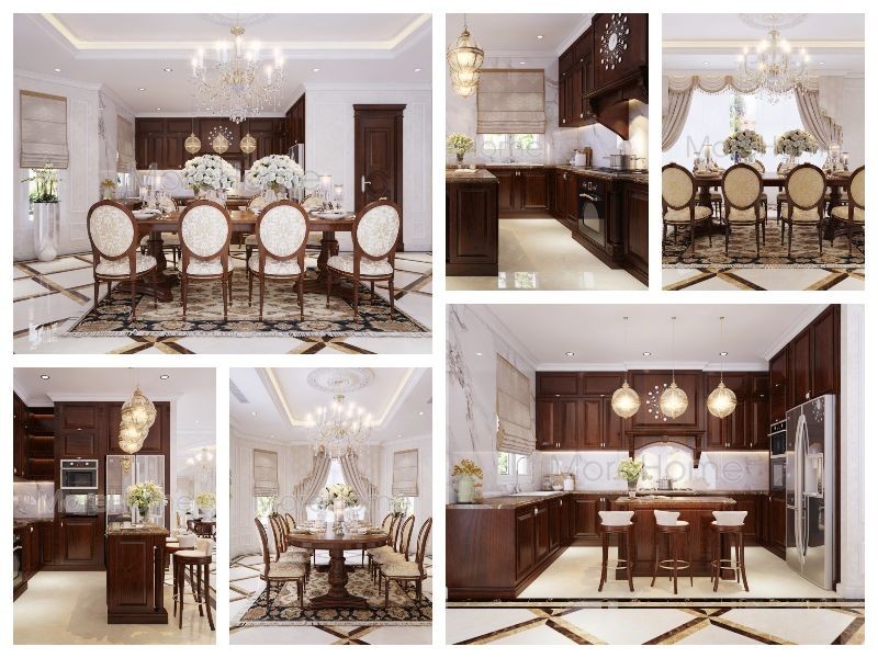 Thiết kế nội thất tân cổ điển