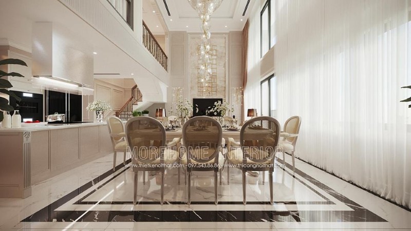 Thiết kế nội thất tân cổ điển